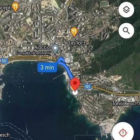Apartmán Entier, Climatise, Vue Ajaccio (Corsica)